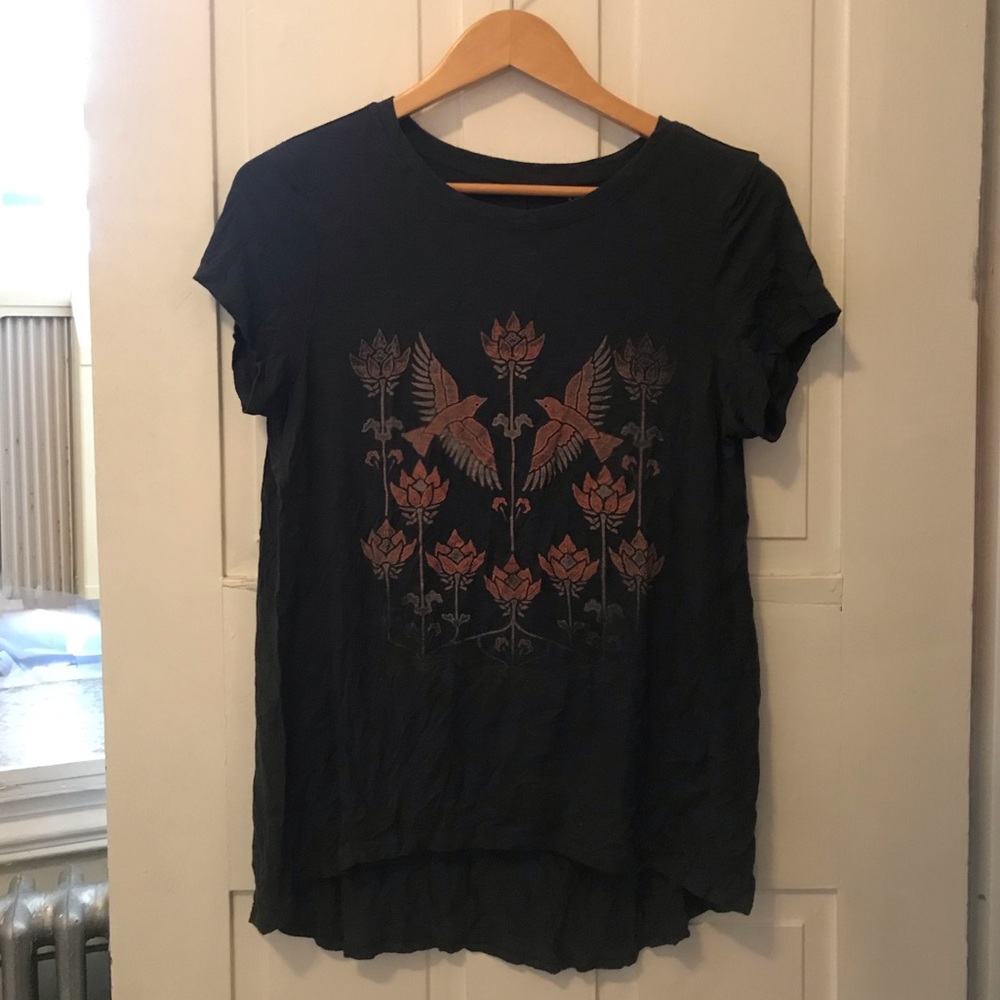 AEO super soft slouchy graphic tee
